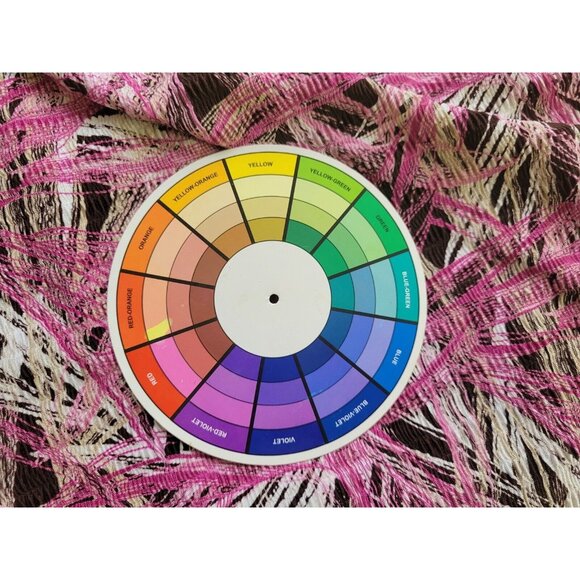 Dress Barn Womens Top 18 20 Plus Tank Purple Geometric Crepe Polyester GEO26E - Picture 6 of 7